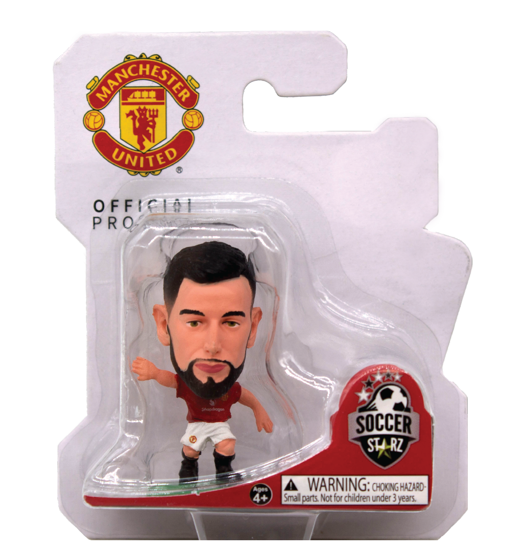 3D Footballers - Soccerstarz - Man Utd Bruno Fernandes - Home Kit (Classic Kit) /Figures