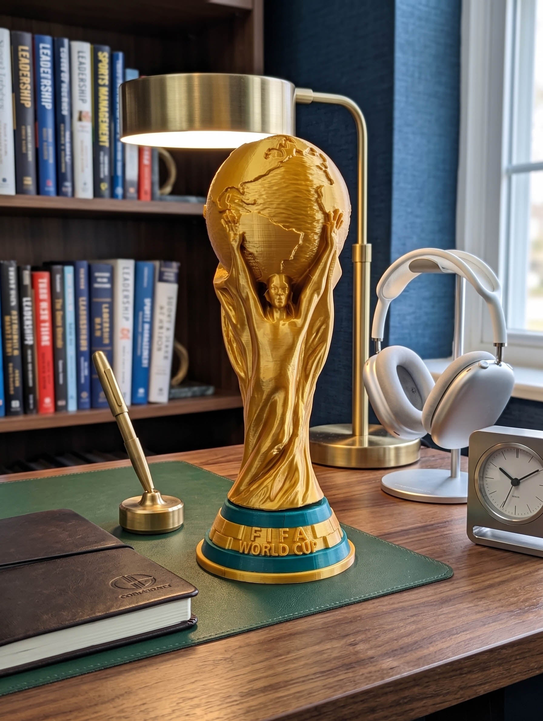 3D Printed FIFA World Cup -  Trophy Replica – Football Desk & Display Trophy